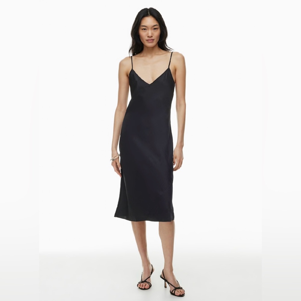 Aritzia Black Slip Dress